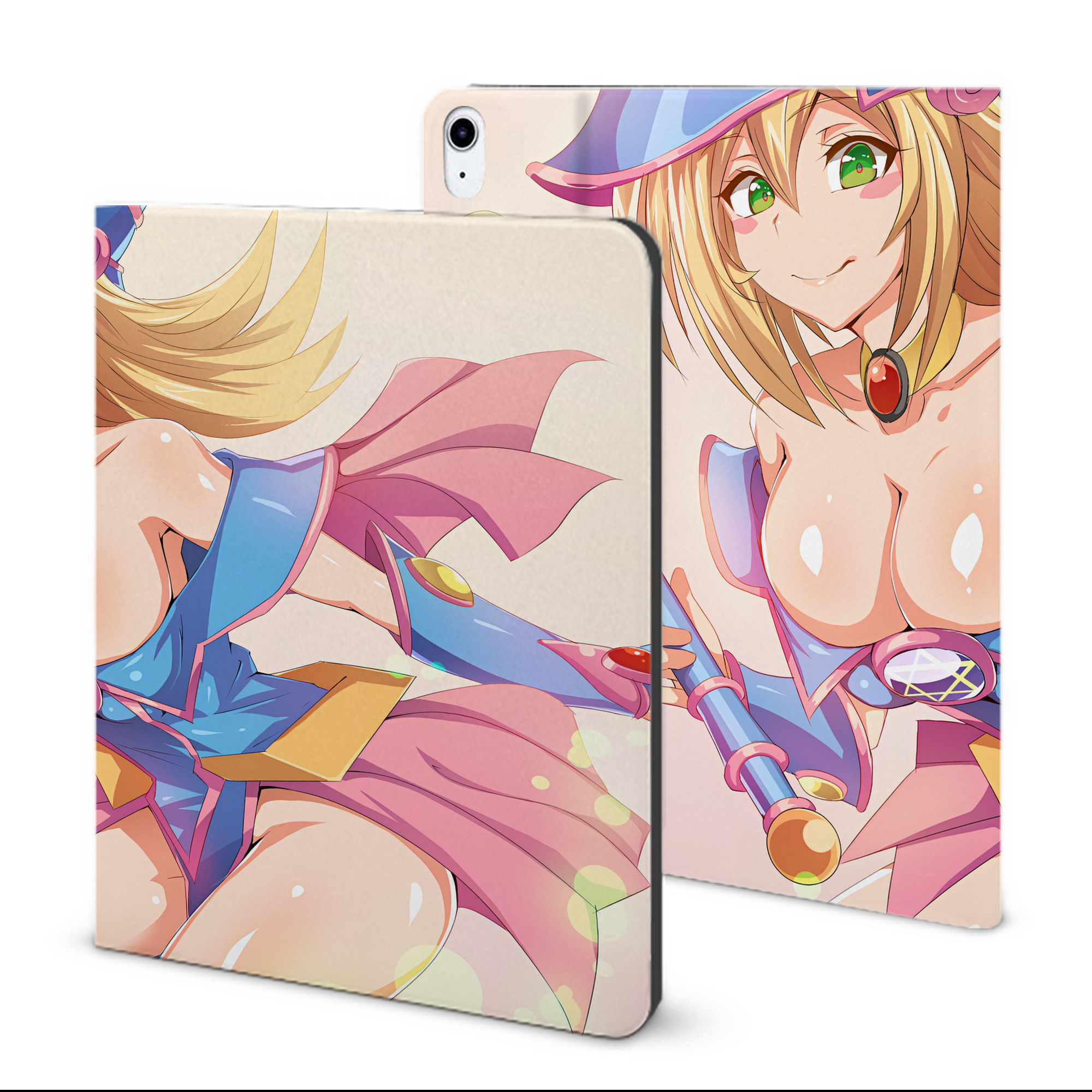 （画像用） 遊☆戯☆王 Yu-Gi-Oh! IPad ケース ブック型 PUレザー TPU 耐衝撃 軽量 薄型 ペン収納なし 全面保護 IPad 各モデル対応
